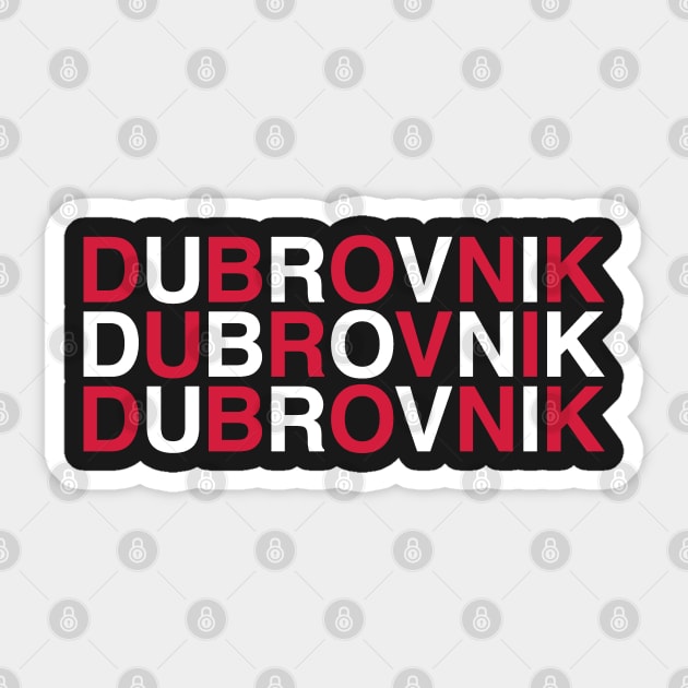 DUBROVNIK Sticker by eyesblau